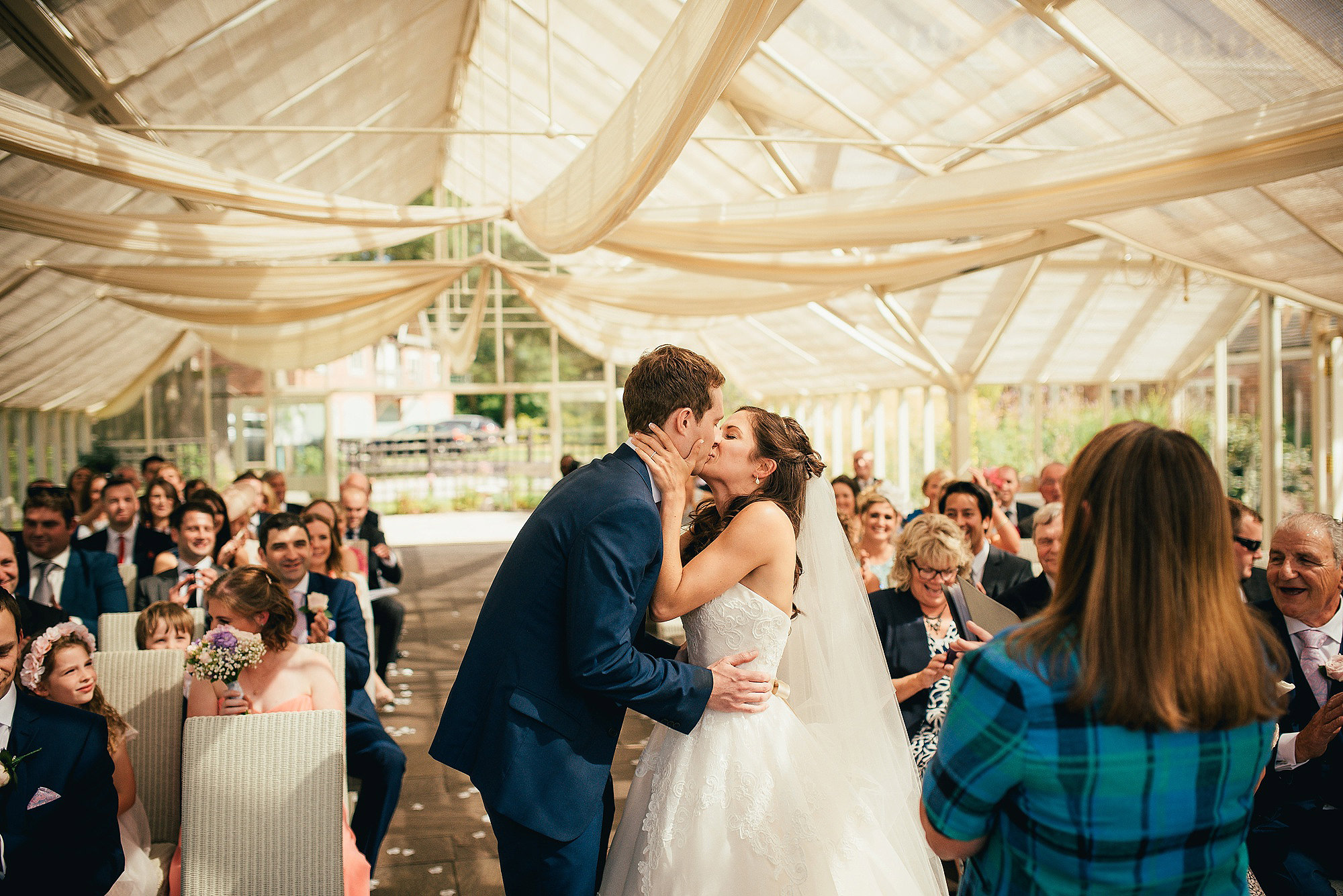 Abbeywood Estate Wedding Photographer Bride and Groom Ceremony at Abbeywood Estate