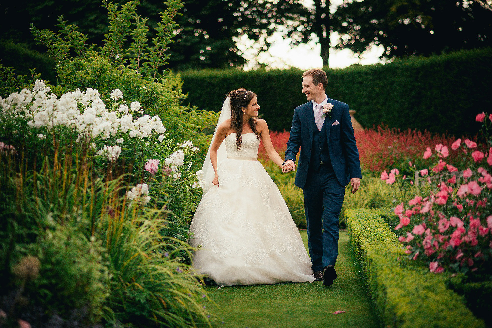 Abbeywood Estate Wedding Photographer Couple Bride and Groom Portrait at Abbeywood Estate Delamere