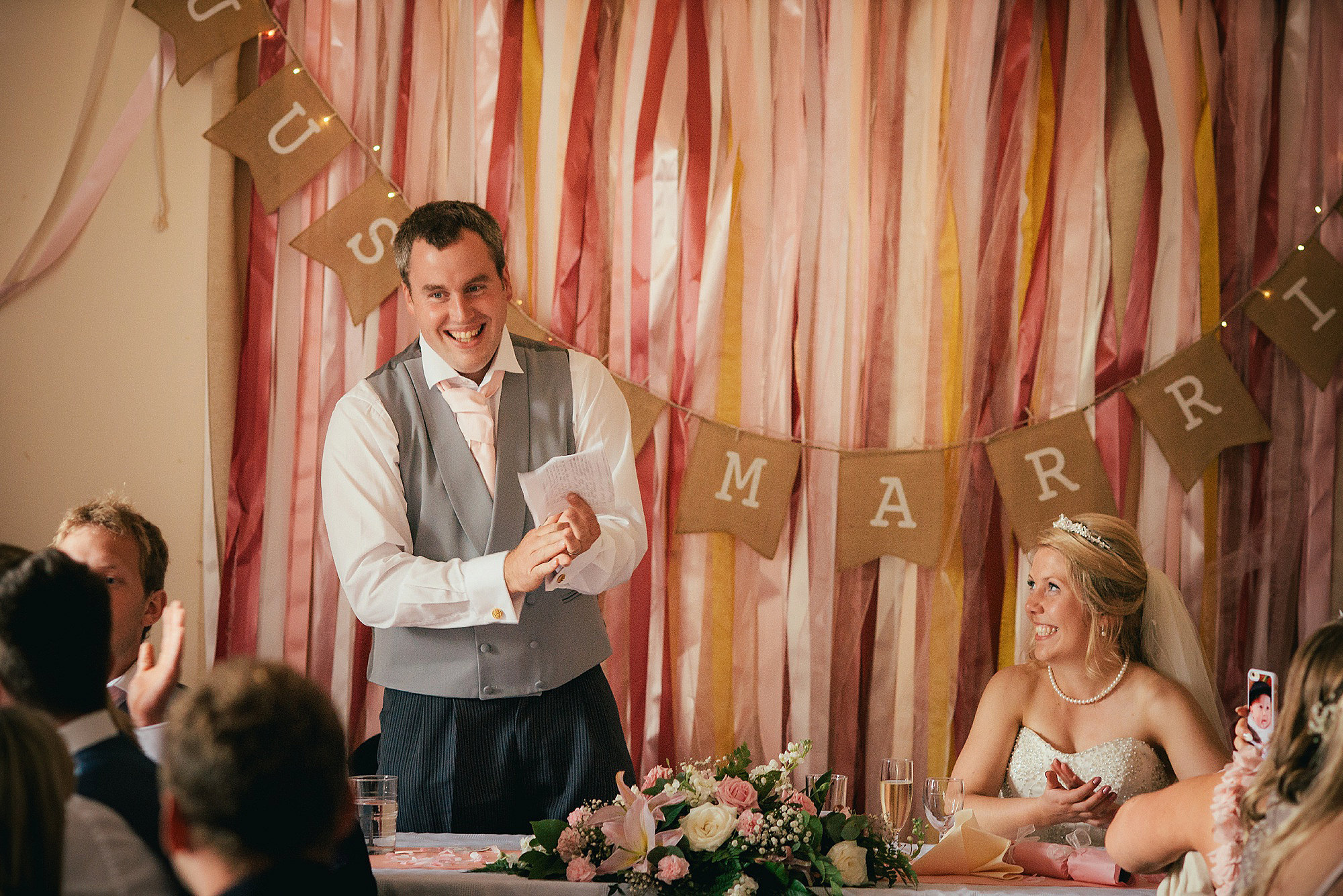 relaxed village hall wedding by Hereford Wedding Photographer