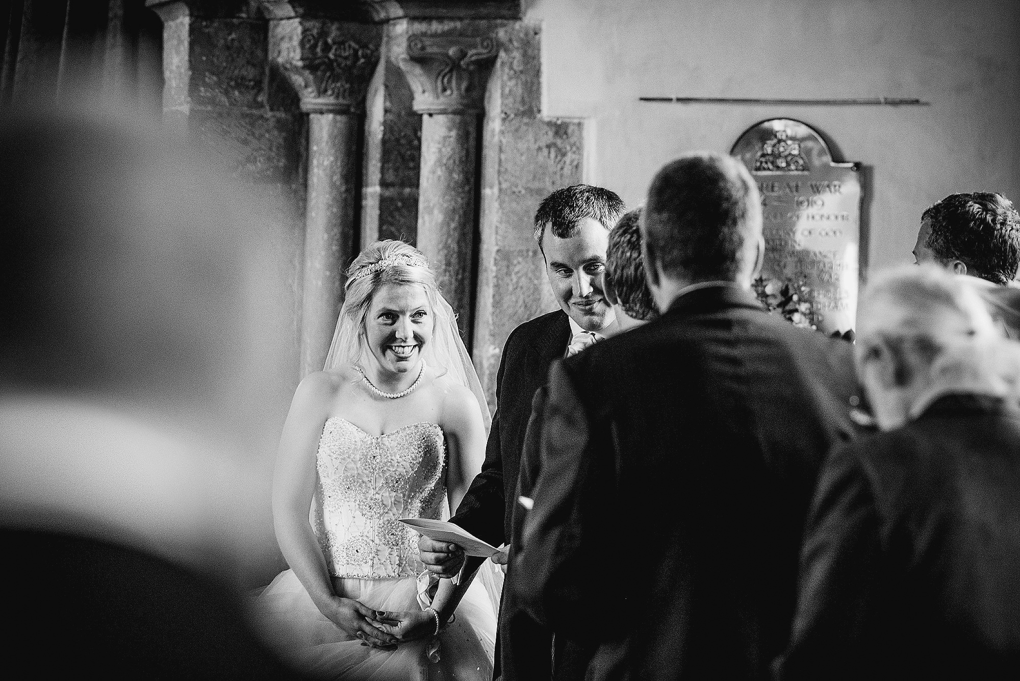 relaxed village hall wedding by Hereford Wedding Photographer