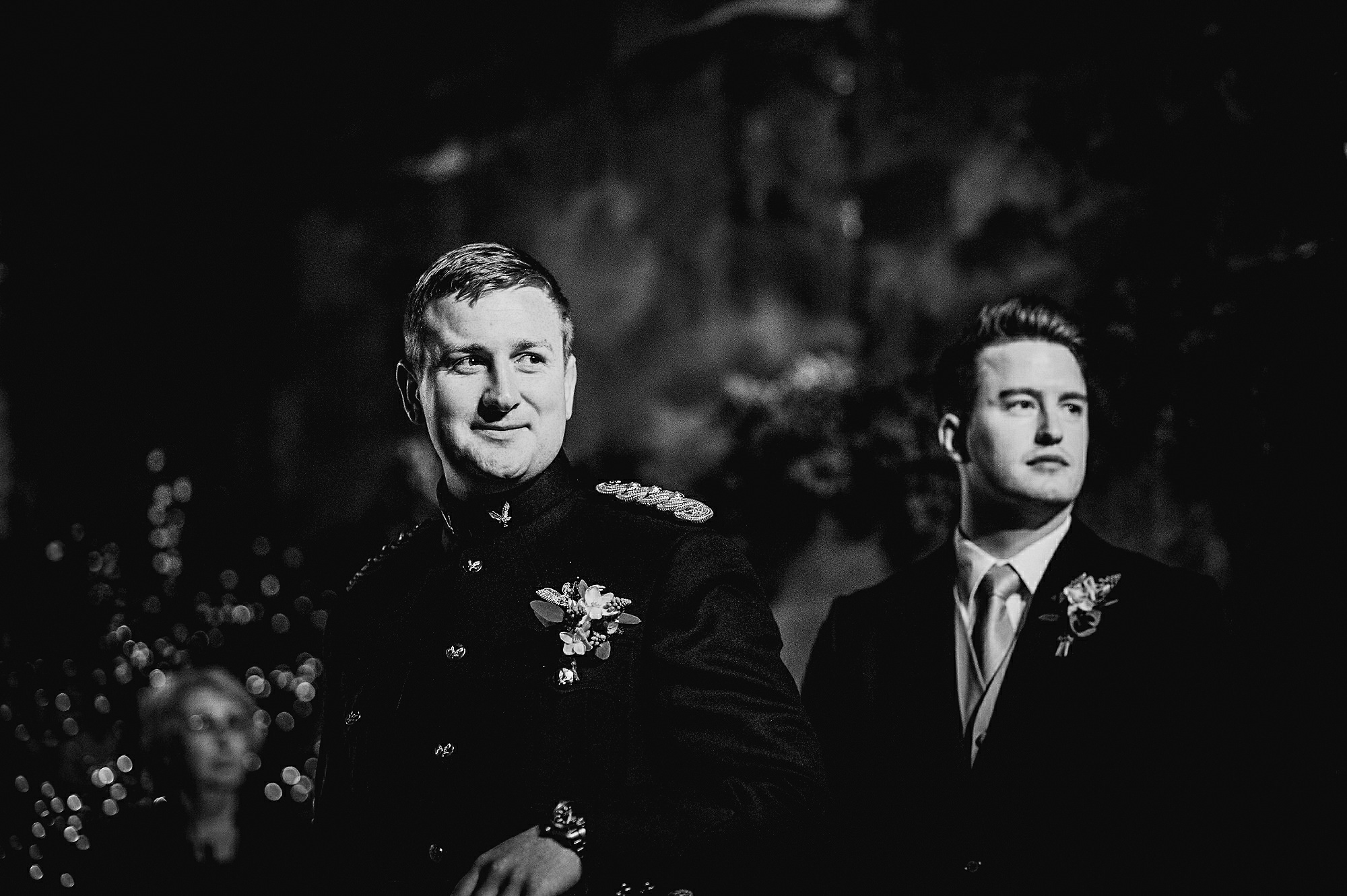 groom seeing bride for first time