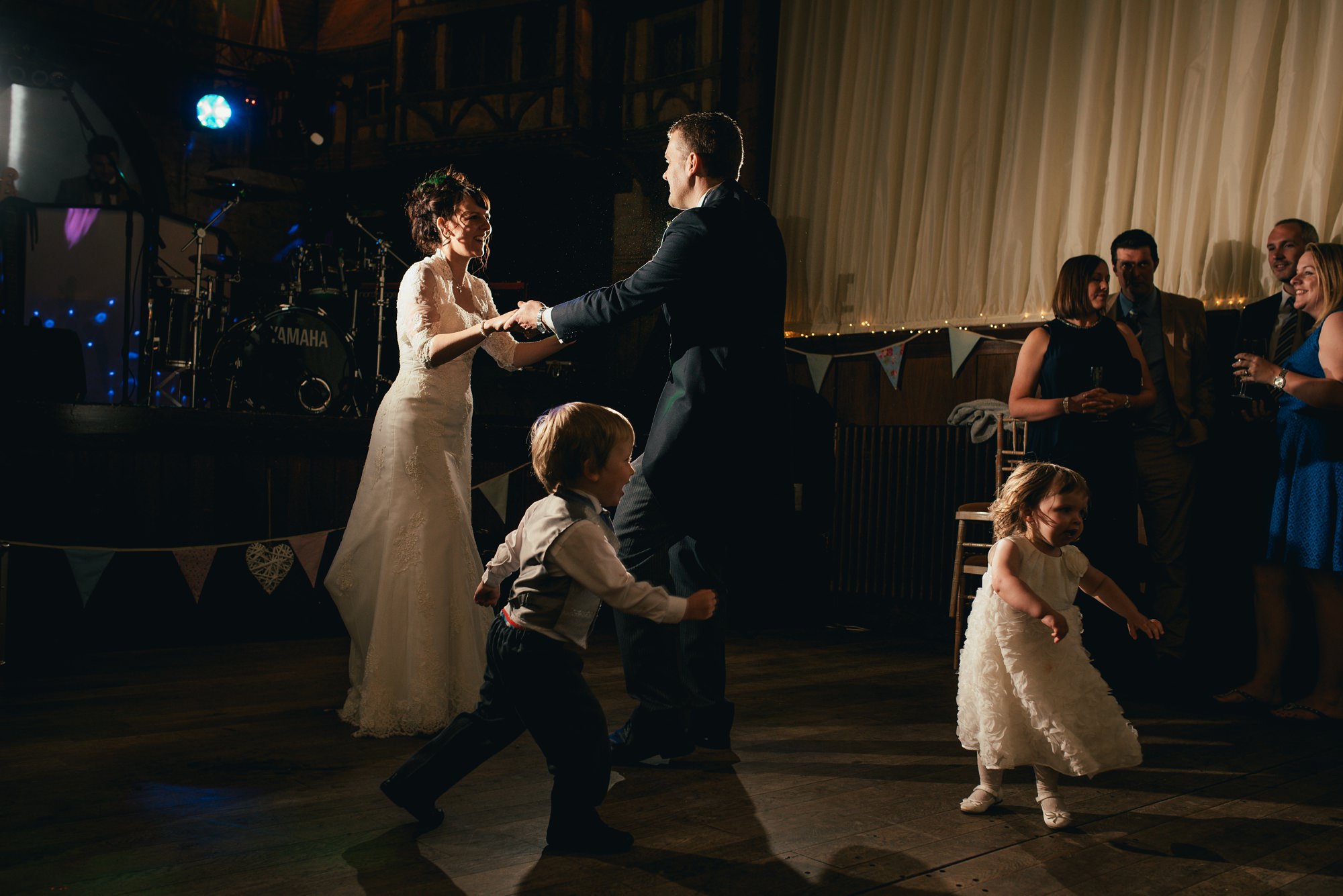 Rustic wedding at How Caple Court by Hereford Wedding Photographer
