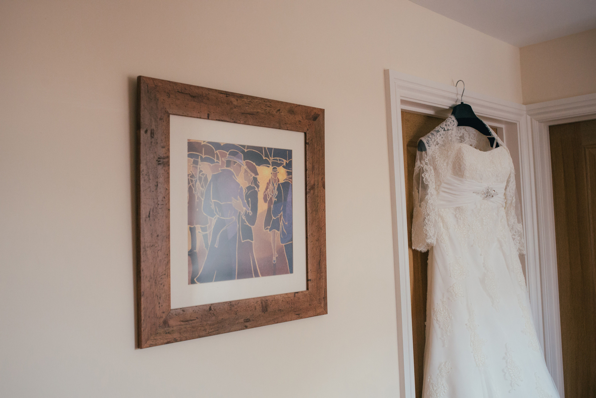 Rustic wedding at How Caple Court by Hereford Wedding Photographer