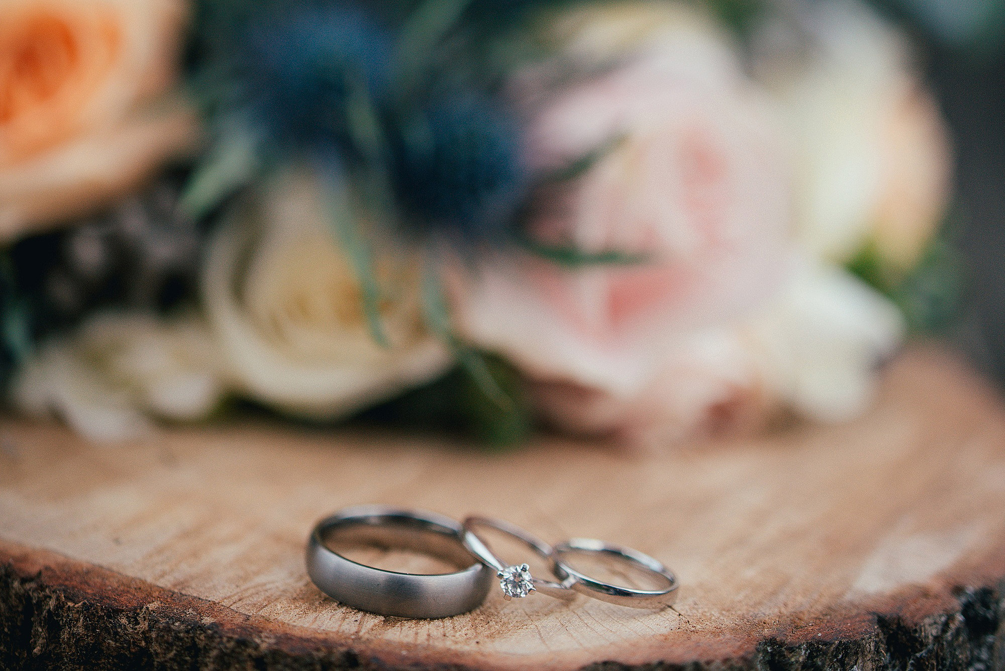 Rustic wedding at How Caple Court by Hereford Wedding Photographer