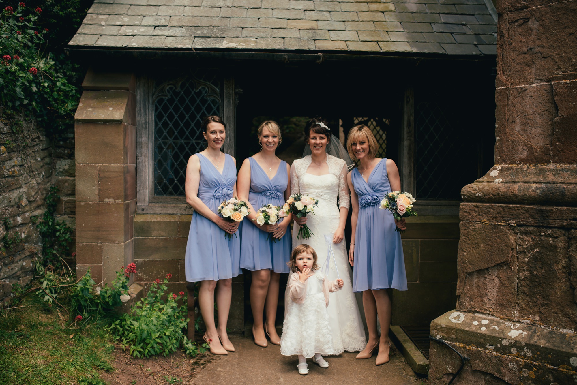 Rustic wedding at How Caple Court by Hereford Wedding Photographer
