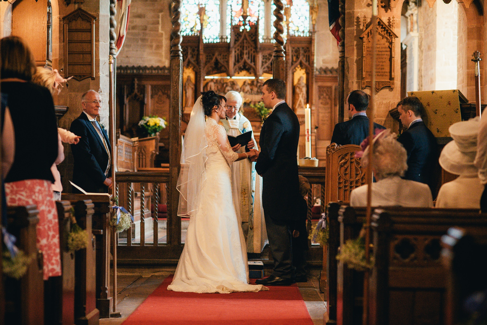 Rustic wedding at How Caple Court by Hereford Wedding Photographer