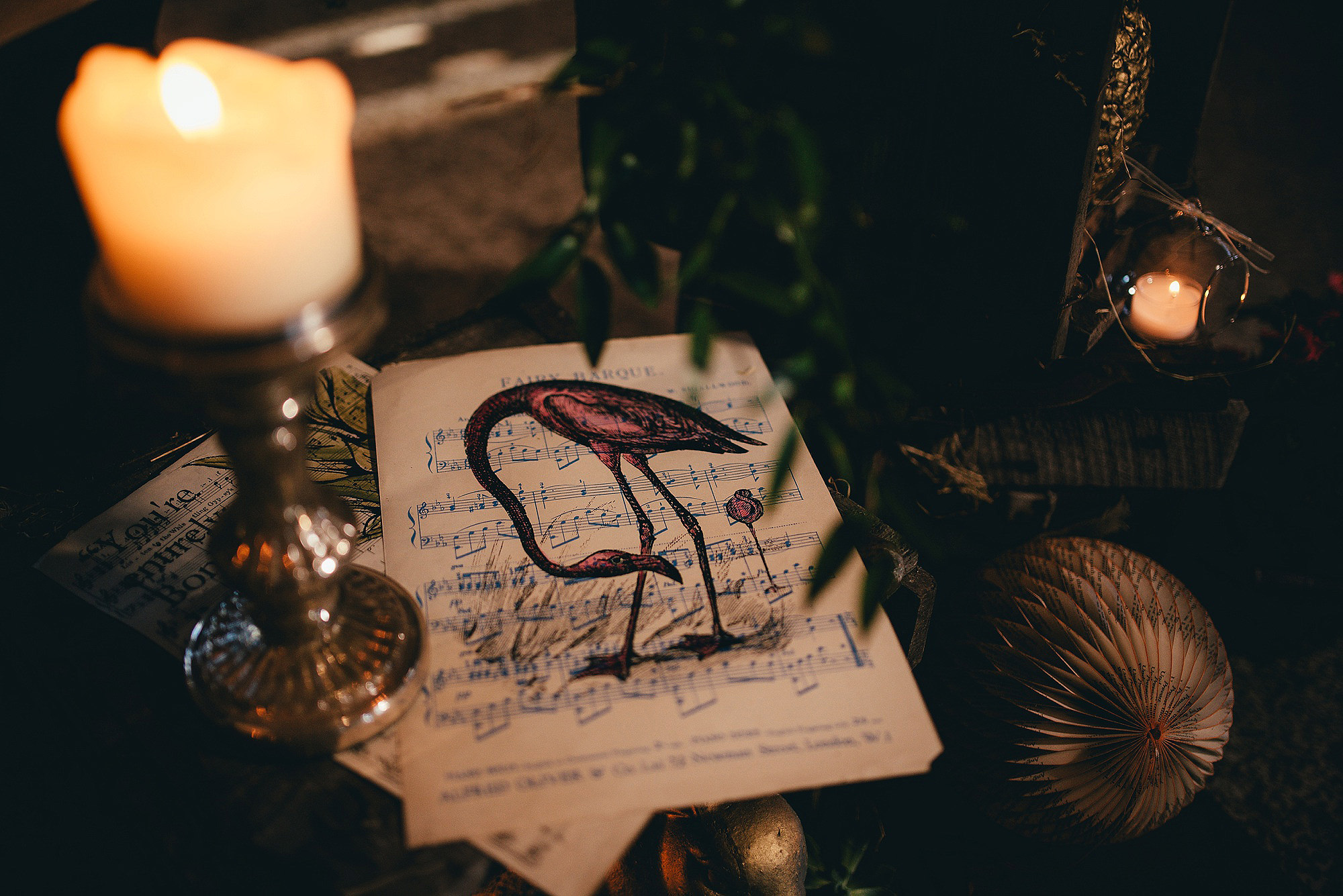 vintage wedding styling at Owens House Wedding Barn
