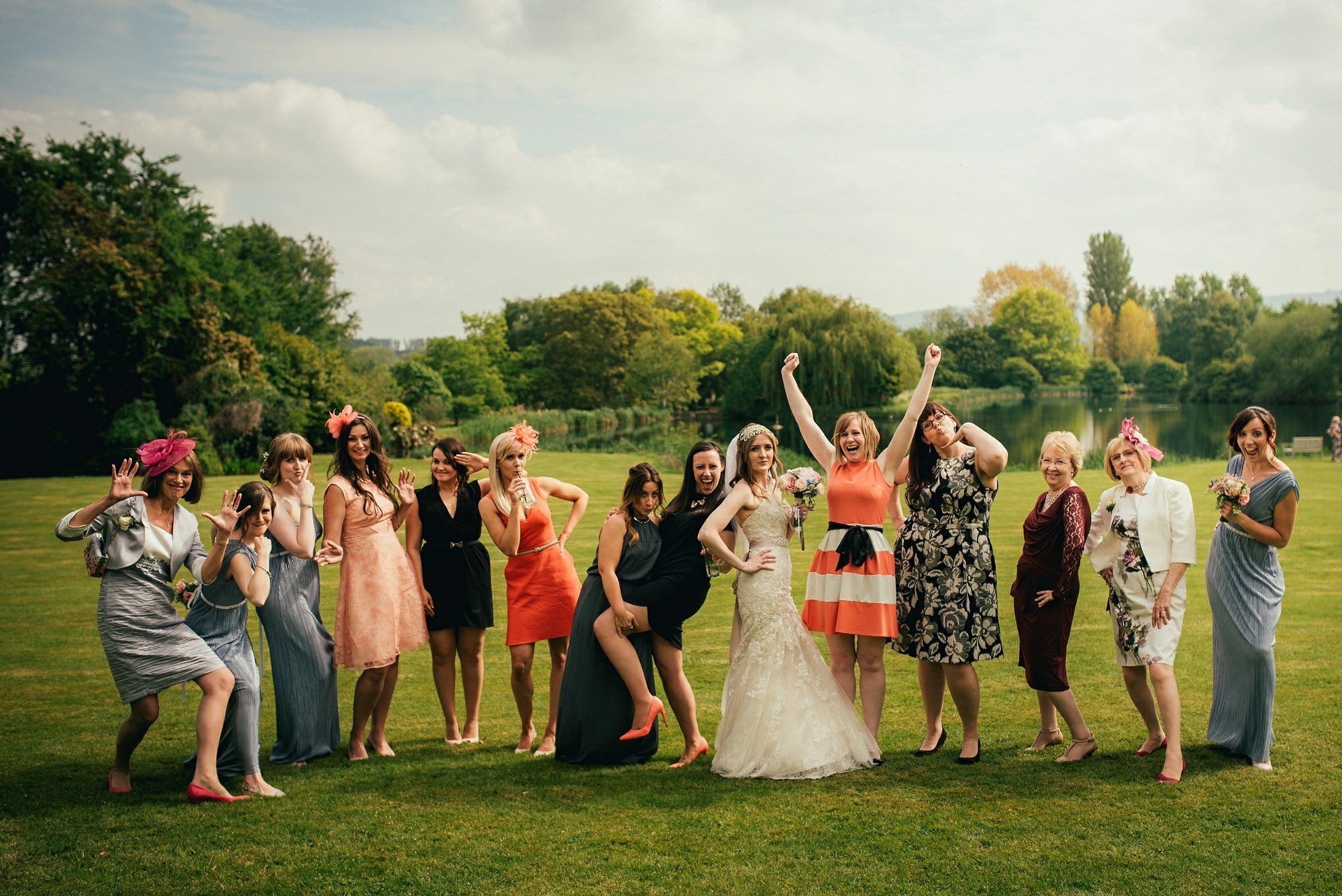 Rustic wedding at Spring hill house by Hereford Wedding Photographer