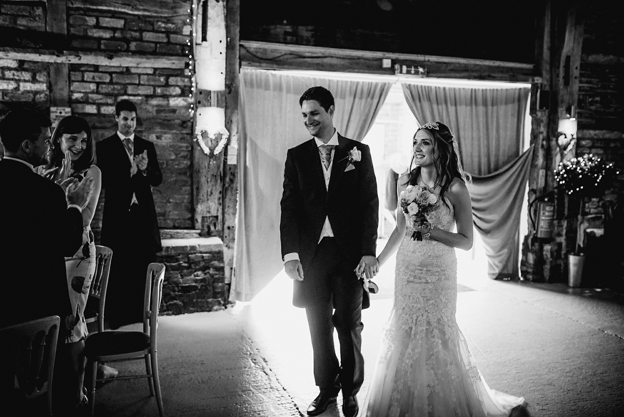 Rustic wedding at Spring hill house by Hereford Wedding Photographer