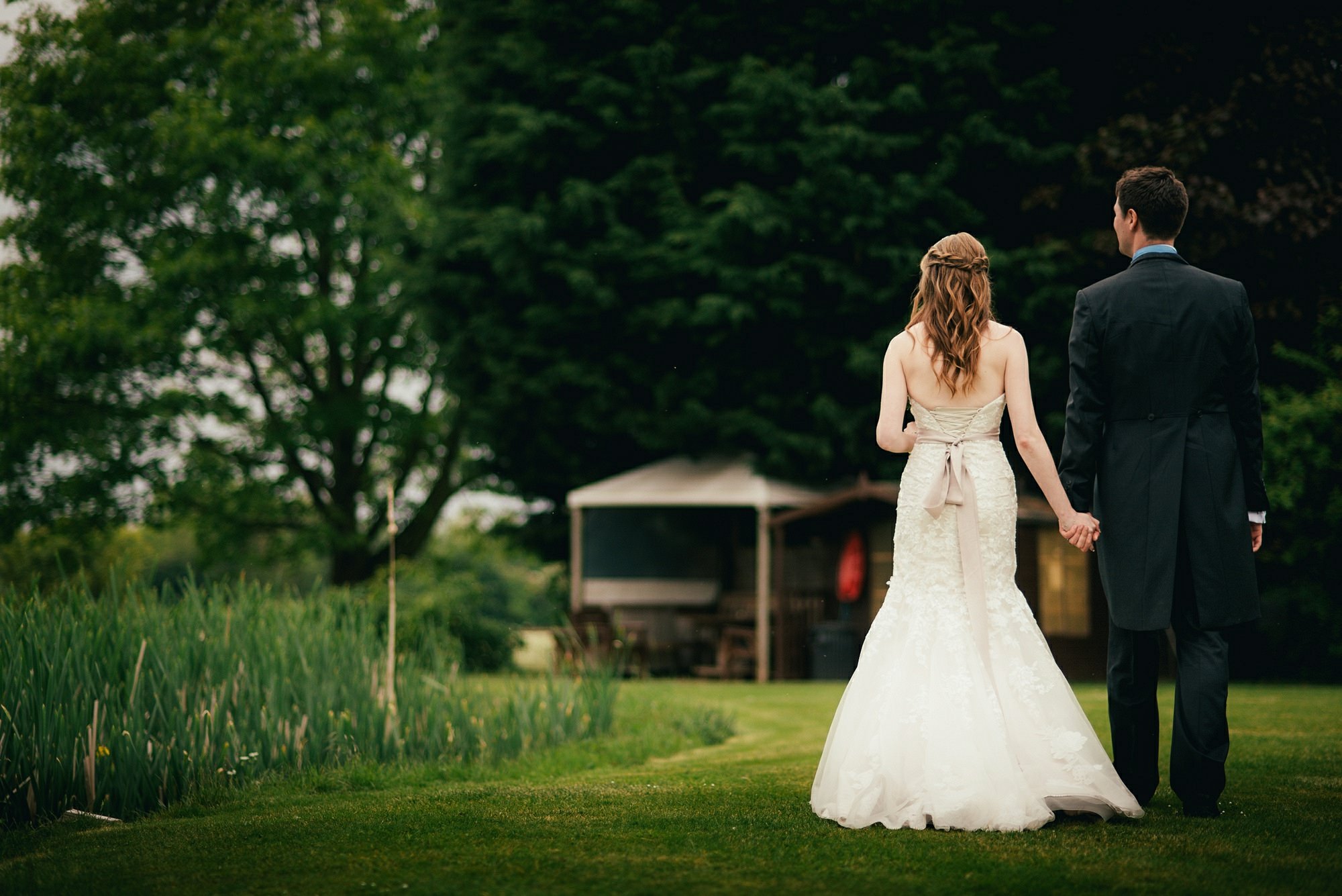 Rustic wedding at Spring hill house by Hereford Wedding Photographer