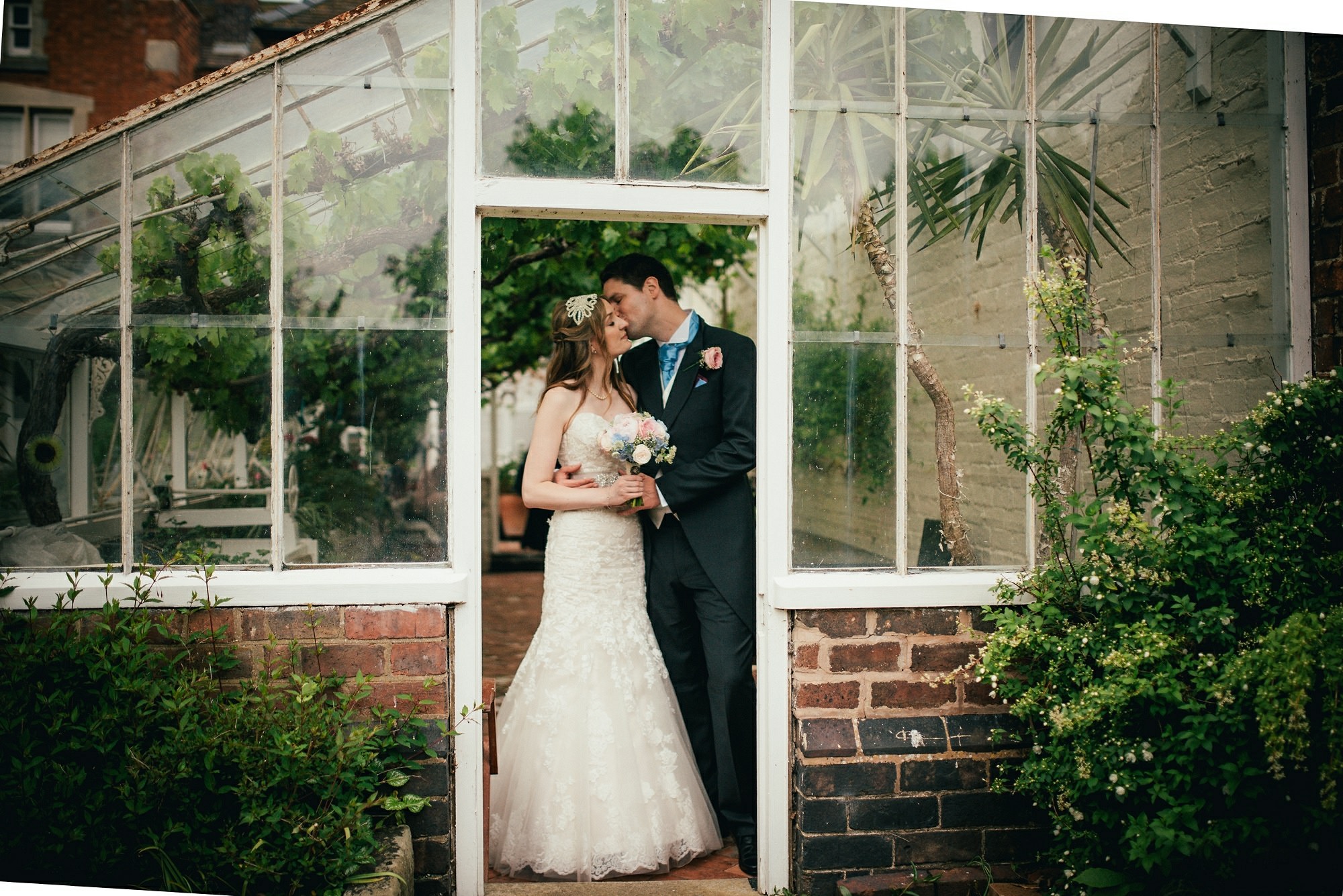 Rustic wedding at Spring hill house by Hereford Wedding Photographer
