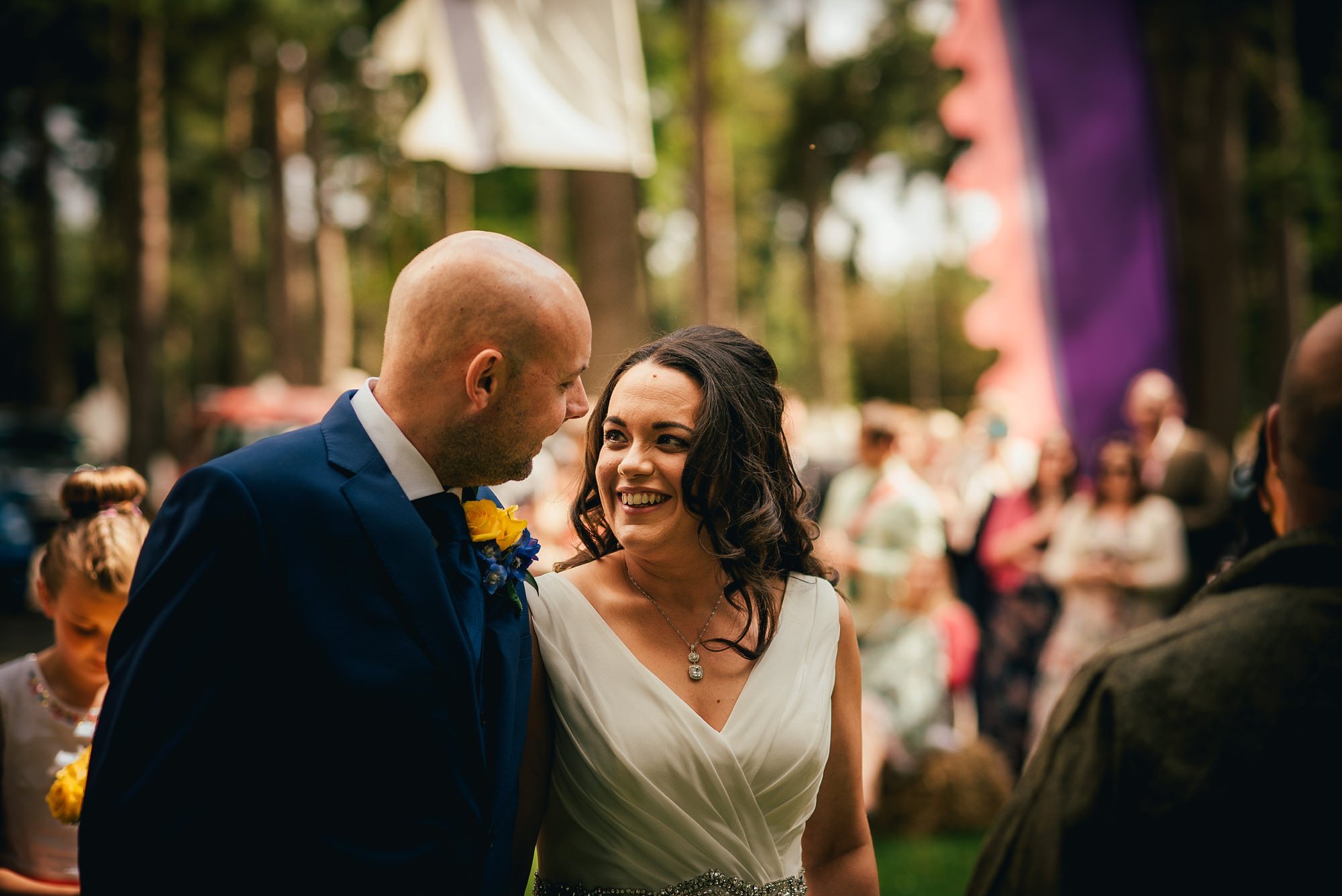 forest woodland wedding