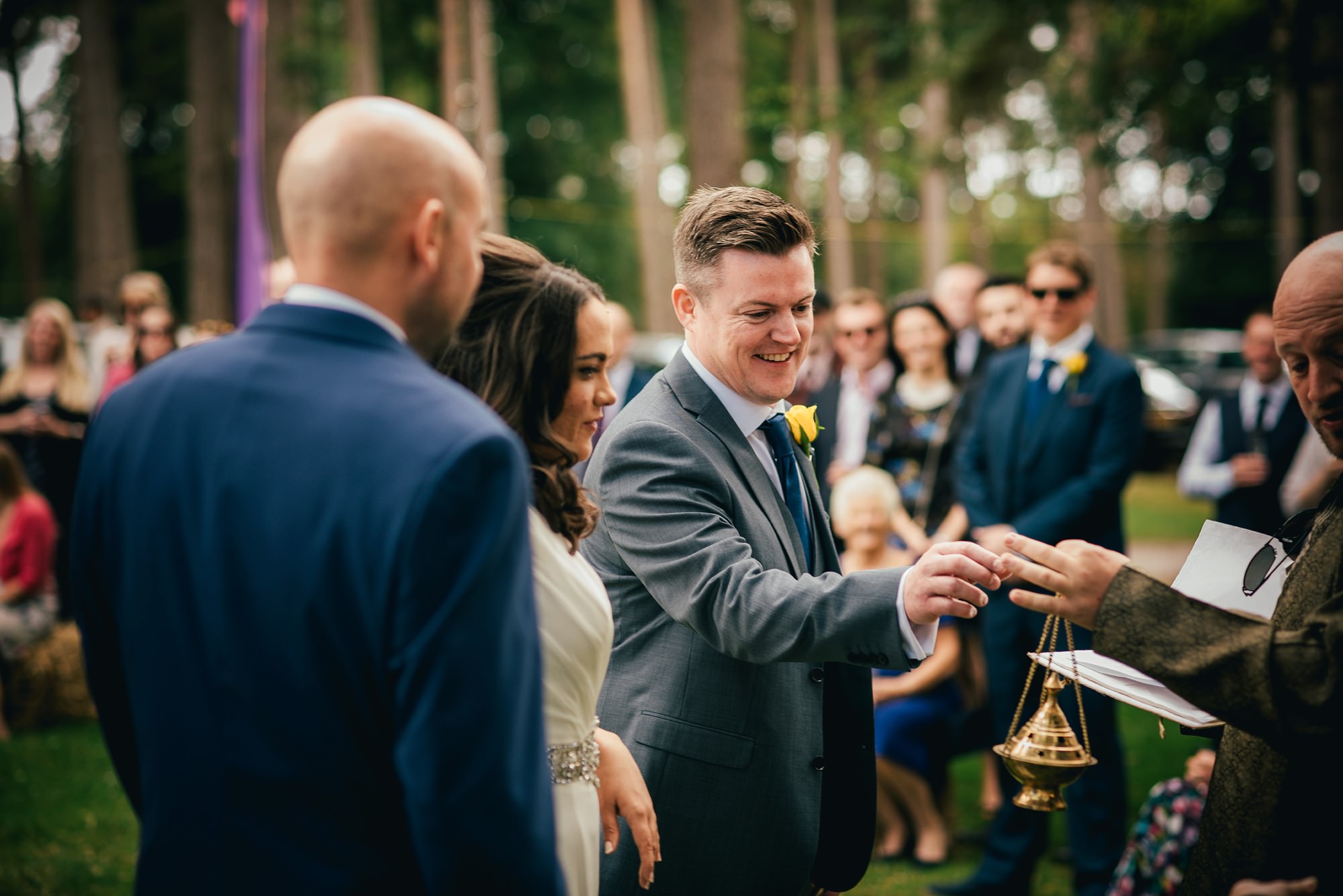 forest woodland wedding