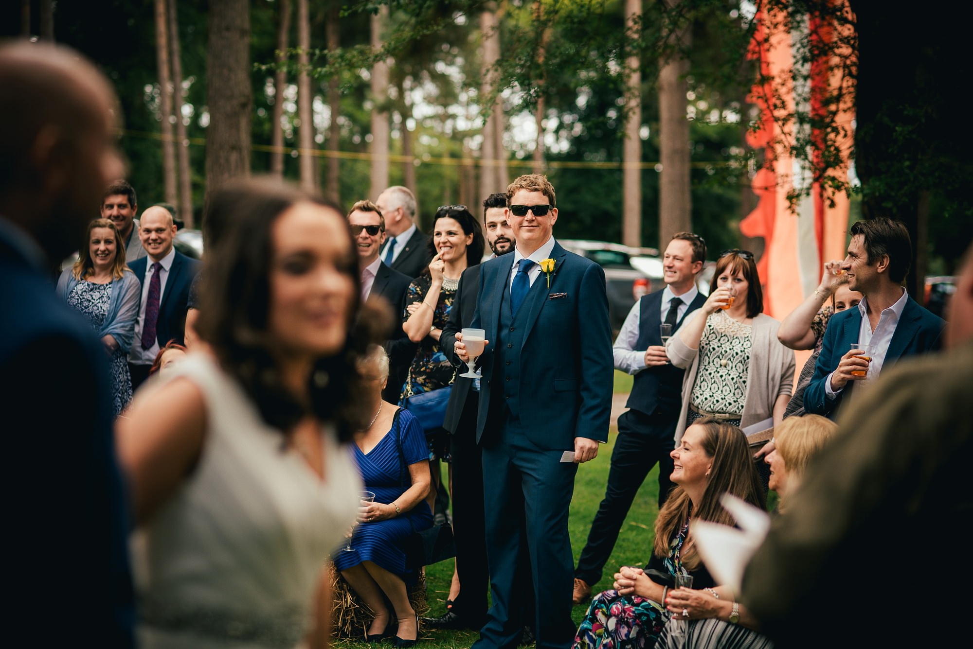 forest woodland wedding