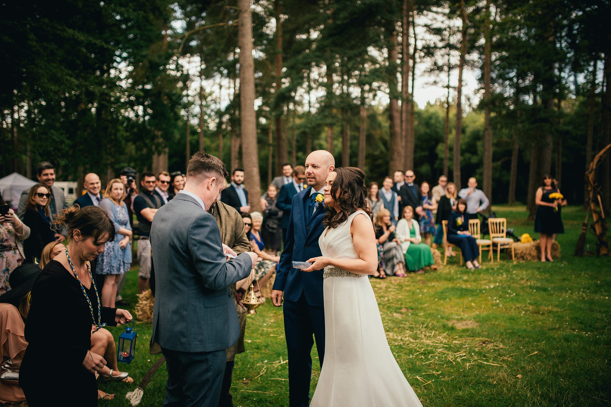 forest woodland wedding