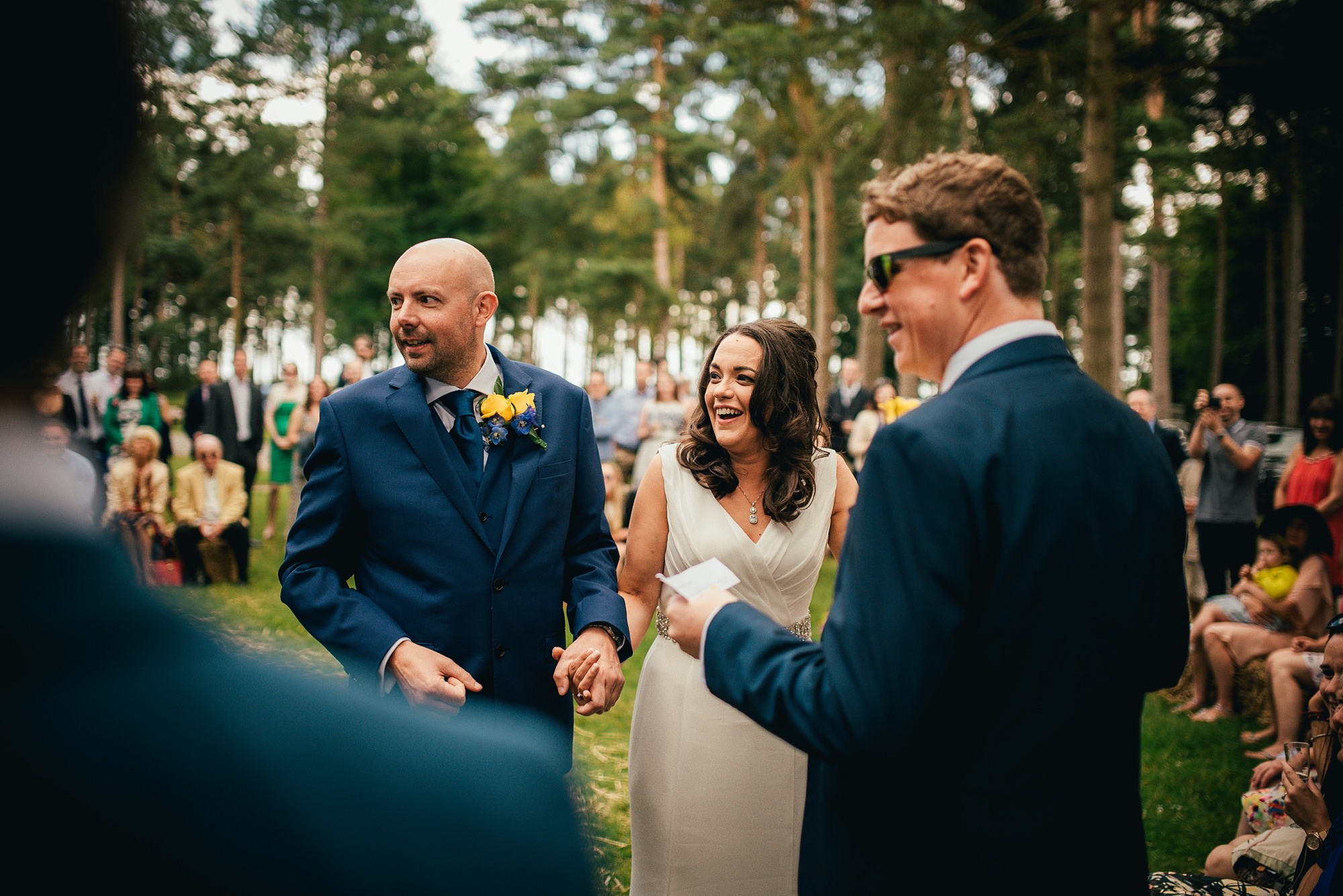 forest woodland wedding