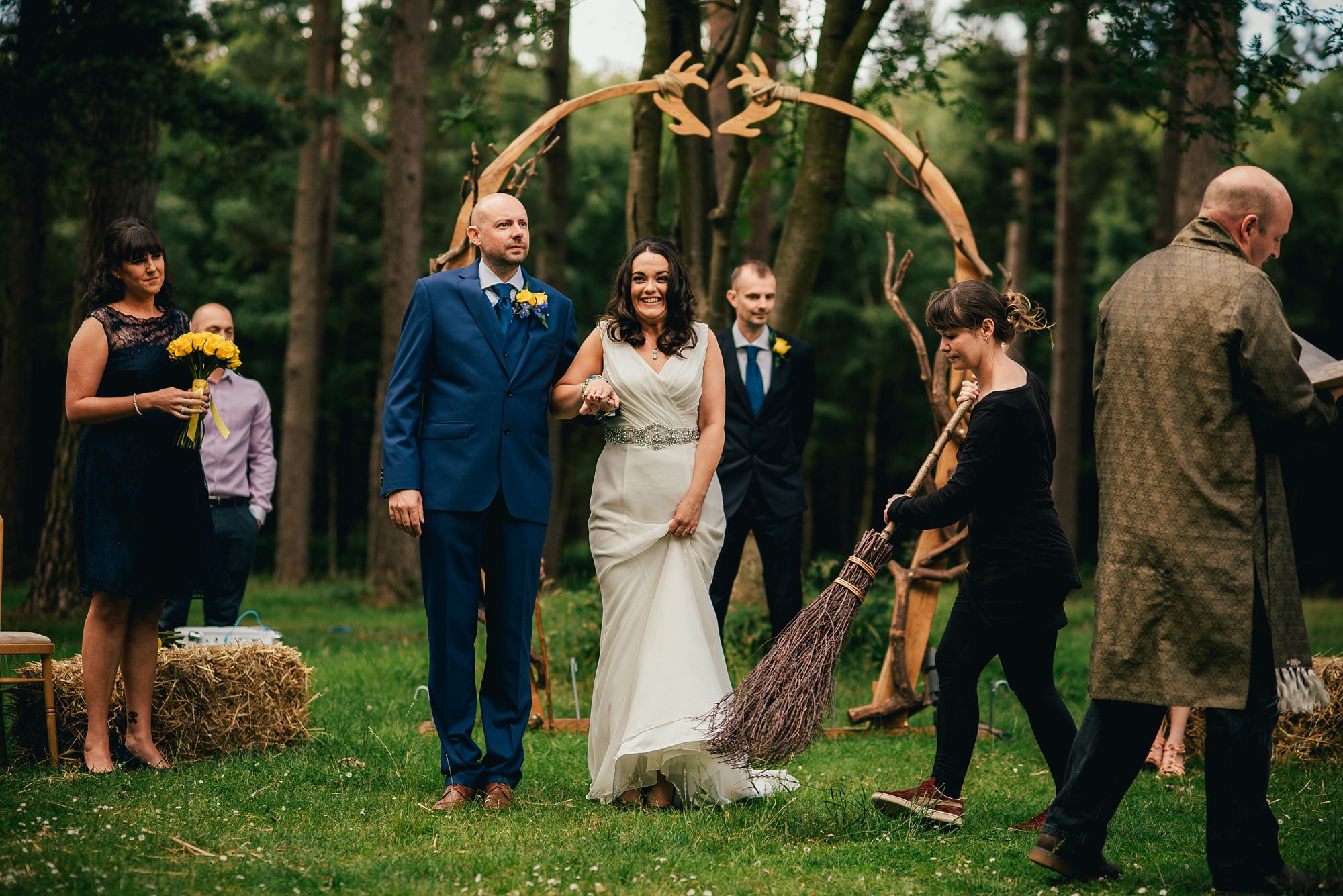 forest woodland wedding