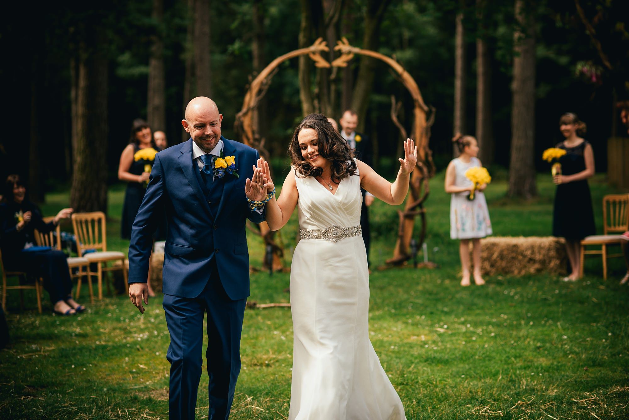 forest woodland wedding