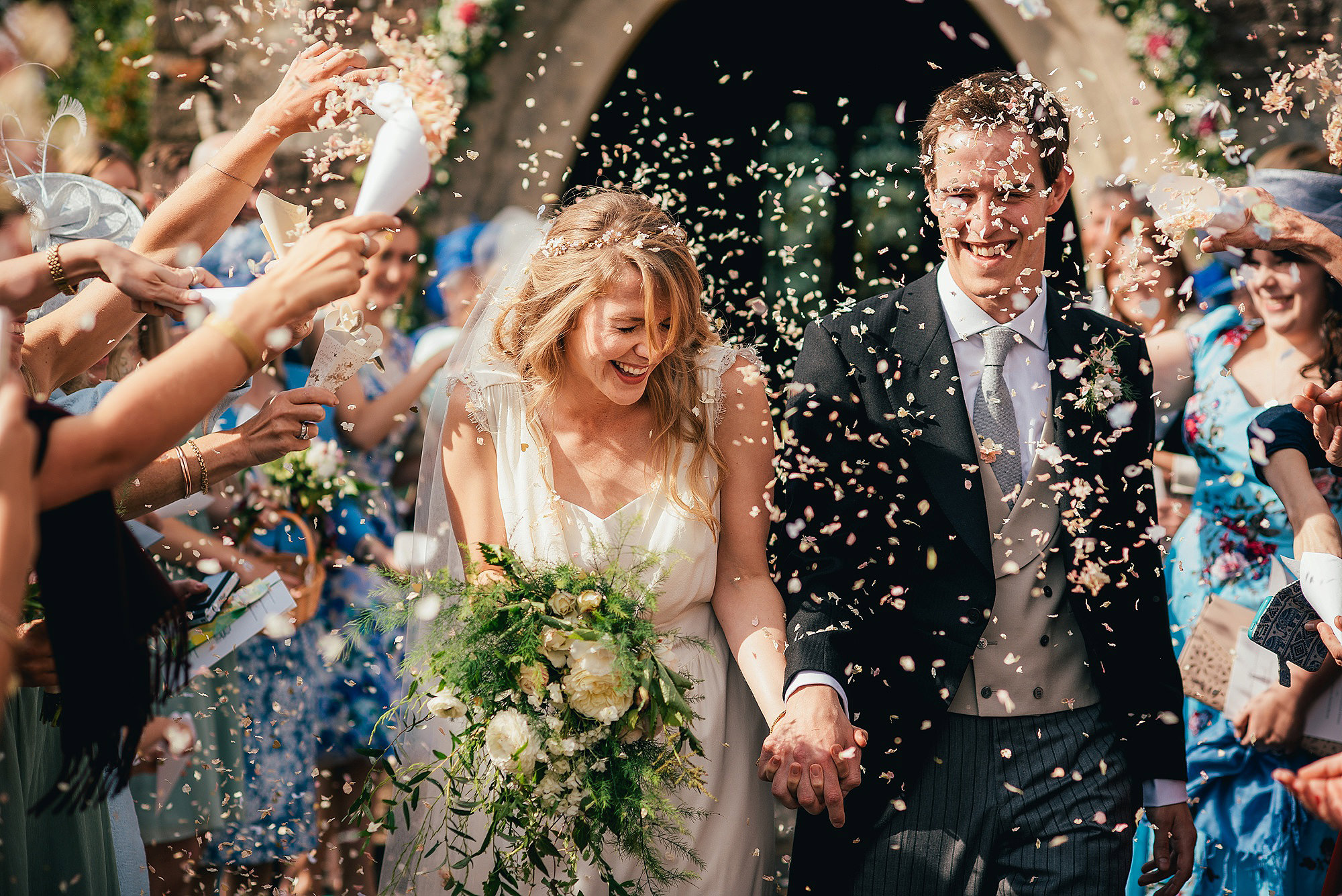 lots of confetti 