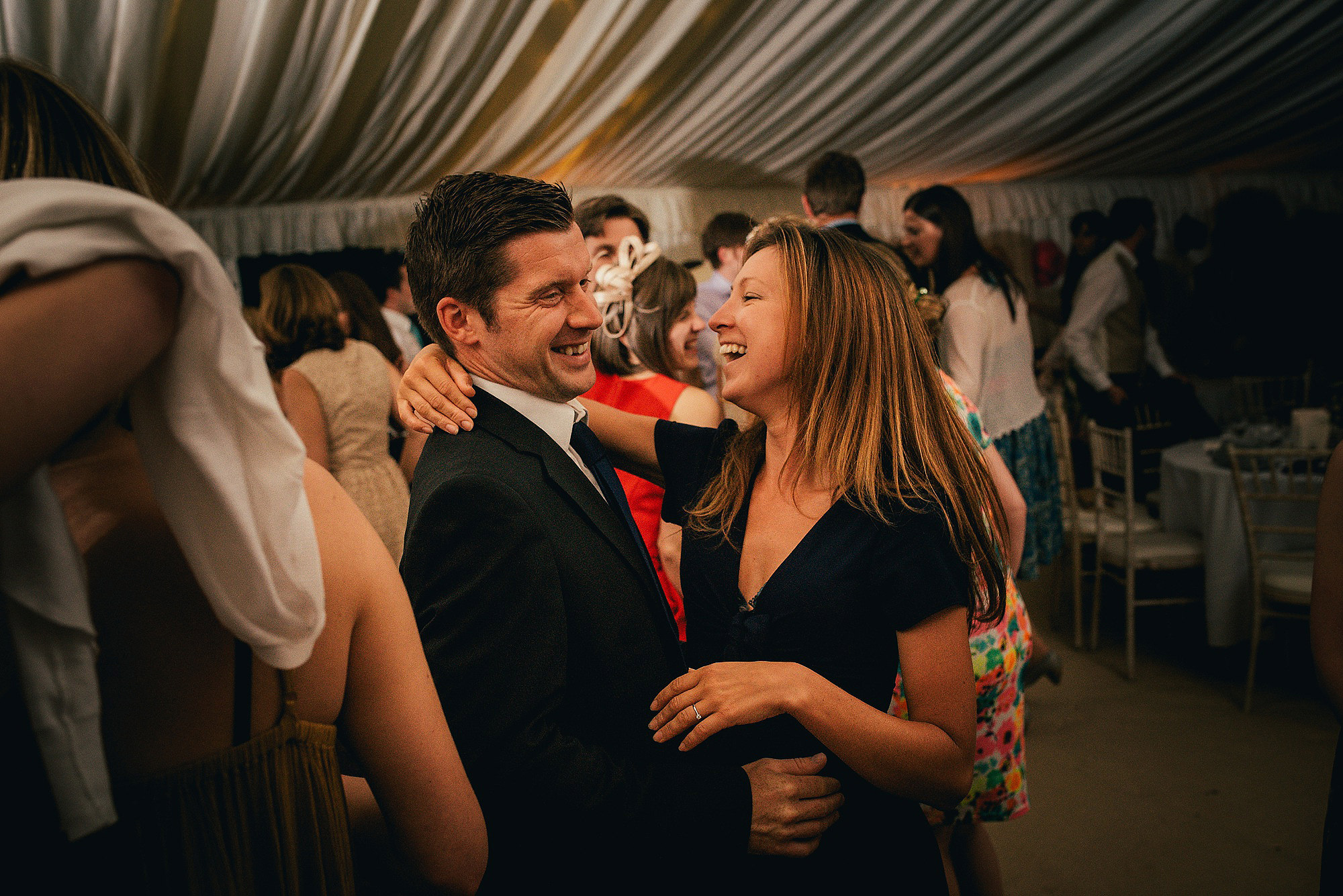 couple dancing at a wedding